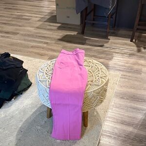 J. Crew Kallie Pants in Bold Pink